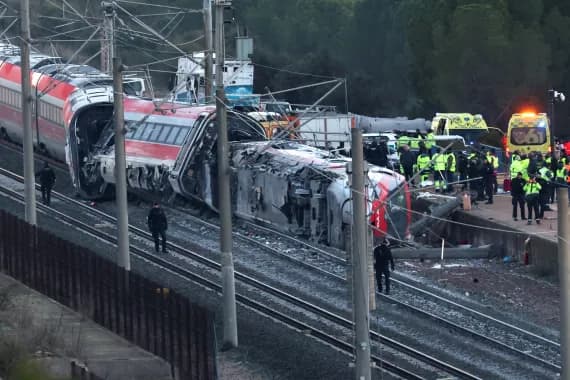 High-Speed Train Collision in Southern Spain Kills 39, Dozens Injured