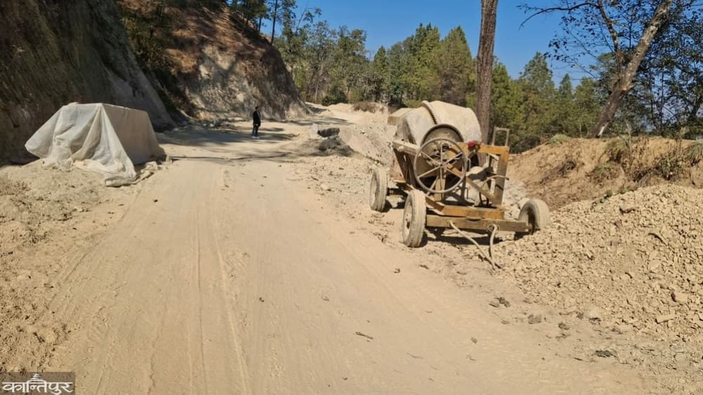 Road to PM Deuba’s Village in Dadeldhura Remains in Poor Condition After 5 Years
